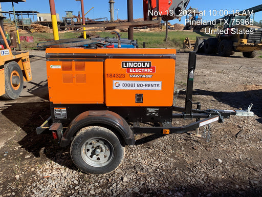 2021 Lincoln Electric Vantage 322 VANTAGE 322 READY-PAK 3