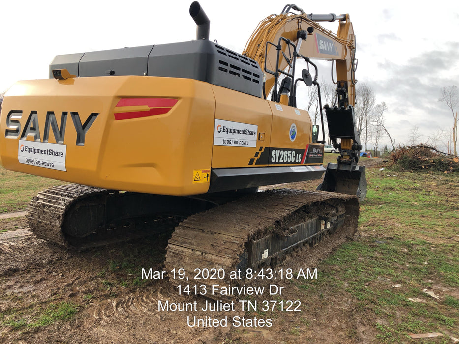 2019 SANY SY265C LC