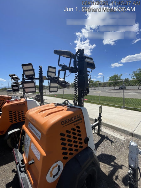 2023 Generac MLT2 Diesel, Flex Switch 120V Input, Powerzone Controller, (4) 320W LED Lights, 4kW Generator, 39.9 Gal Fuel Tank, 2" Ball, T3