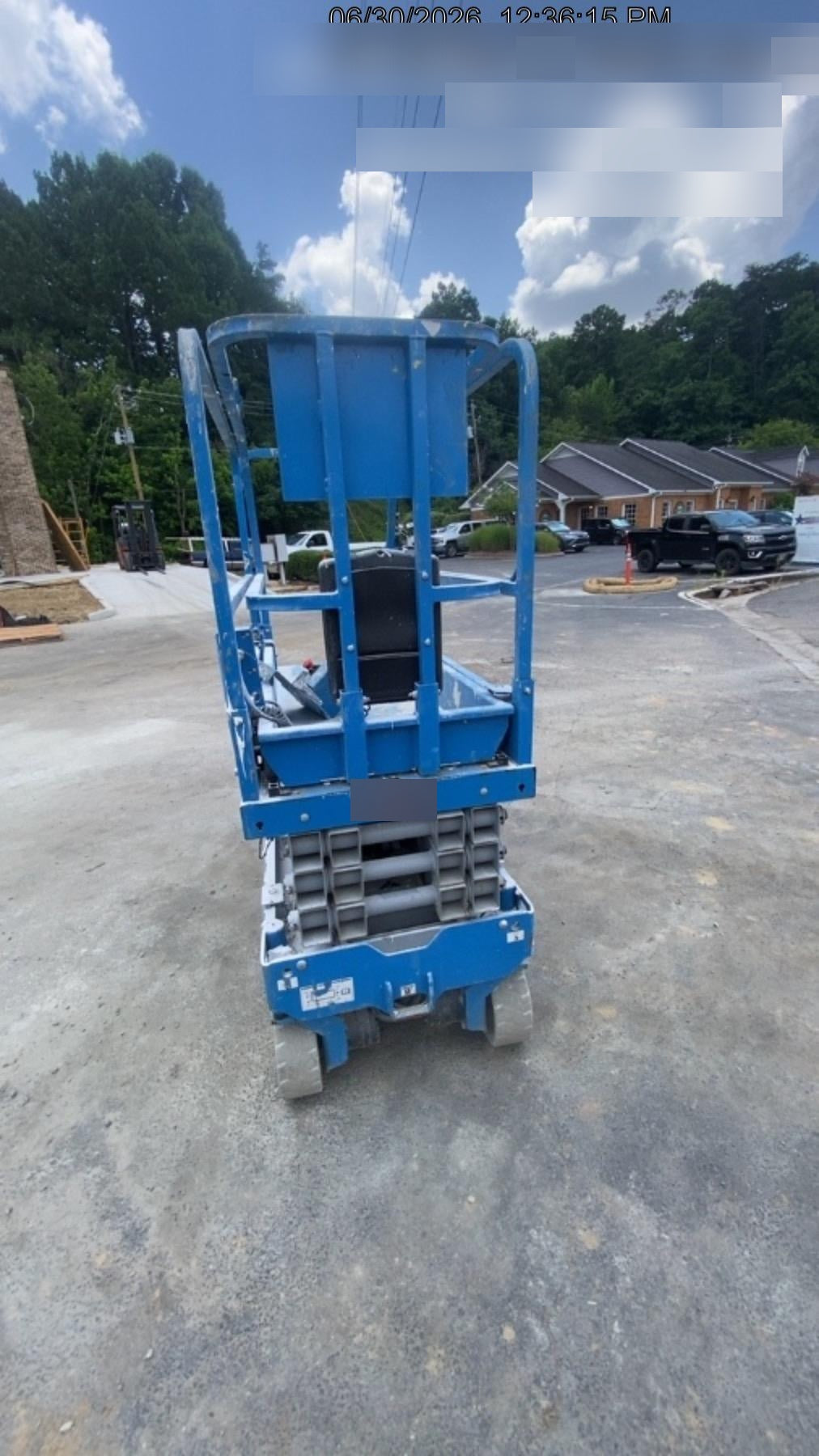 2019 Genie GS-1930 Fixed Rails with Chain Entry