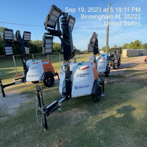 2023 Generac MLT2 Diesel, Flex Switch 120V Input, Powerzone Controller, (4) 320W LED Lights, 4kW Generator, 39.9 Gal Fuel Tank, 2" Ball, T3