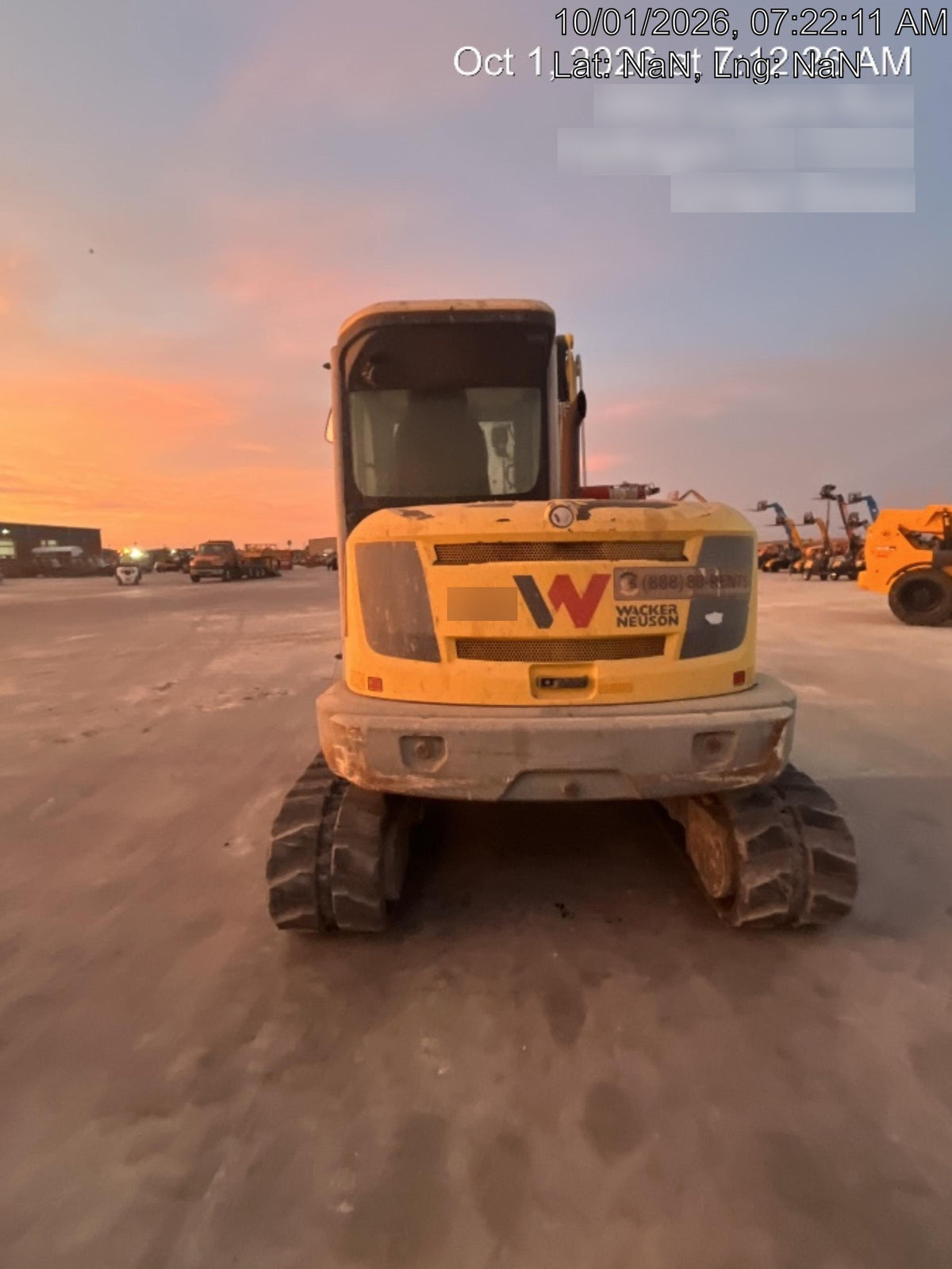 Wacker Neuson ET90 Wacker Neuson ET90 w/TRK, CAB, Bucket