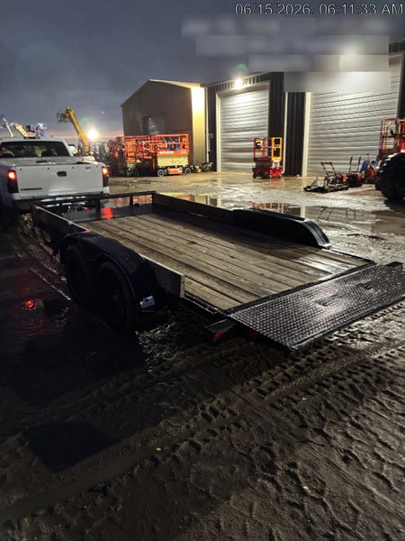 2023 BUCK DANDY 16' Light Duty Tilt Car Hauler