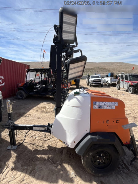 2024 Generac MLT2 Diesel, Flex Switch 120V Input, Powerzone Controller, 
(4) 320W LED Lights, 4kW Generator, 39.9 Gal Fuel Tank, 2" Ball, T3
