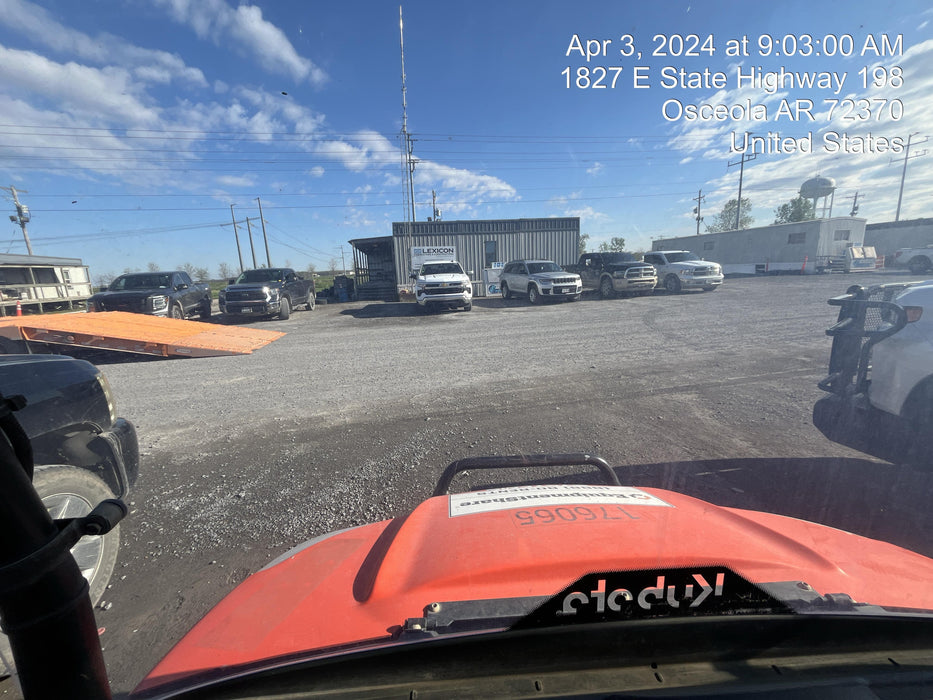 2021 Kubota RTV-X1140W-H Plastic Canopy, Windshield Acrylic Clear, LED Strobe Light, Wire Harness Kit, Back up Alarm