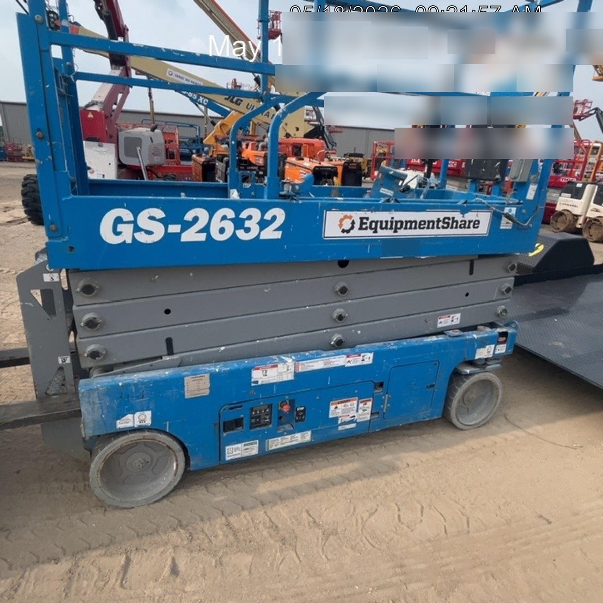 2018 Genie GS-2632 GENIE GS-2632 w/Fixed Rail, Chain Entry