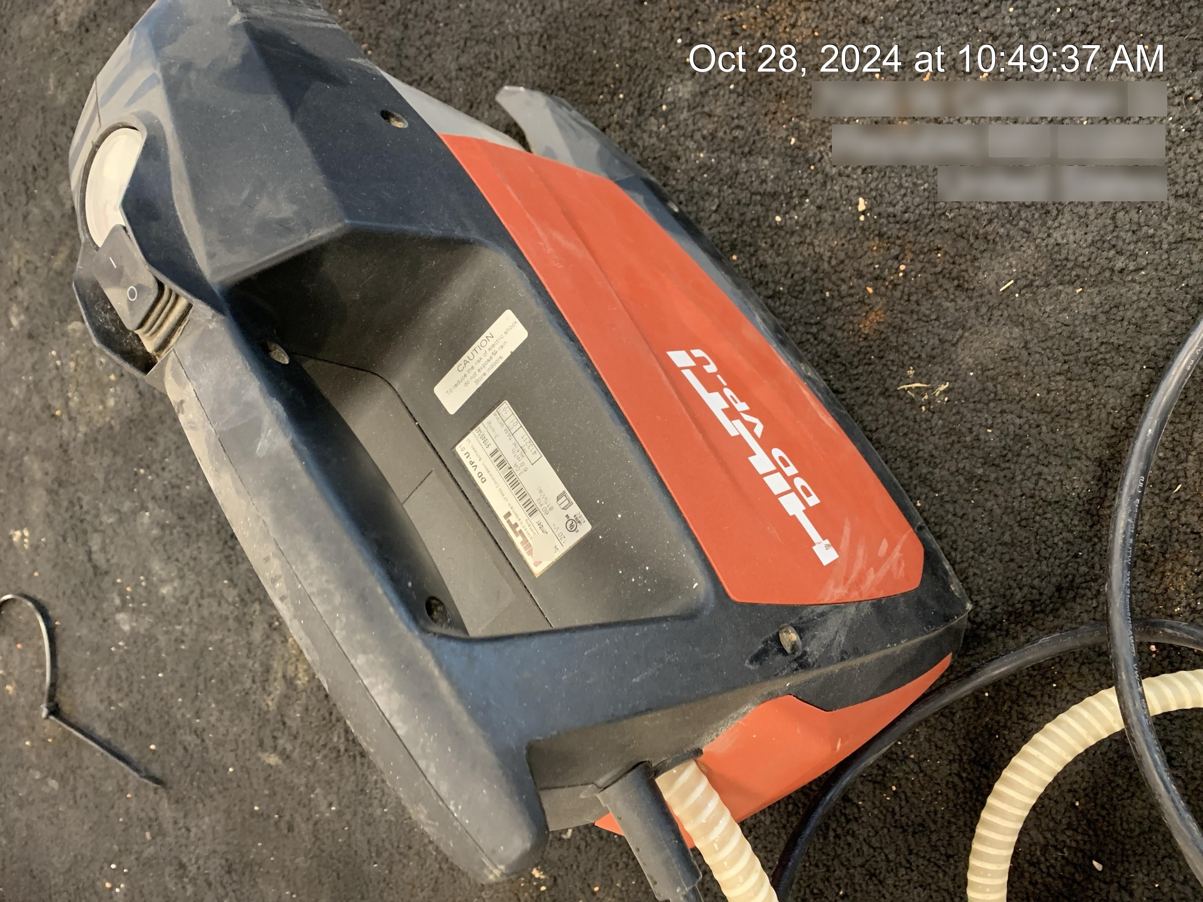 2020 HILTI DD VP-U