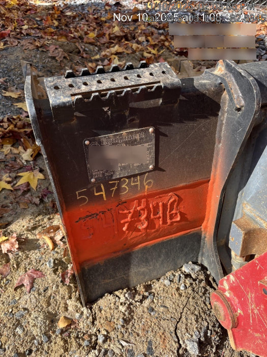2025 EQUIPMENTSHARE 1006160 - 72" Tooth Bucket, CTL