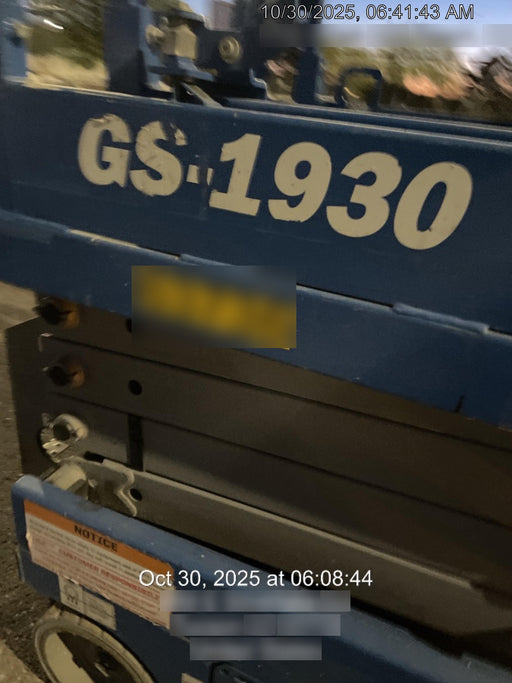 2020 Genie GS-1930 Standard Machine