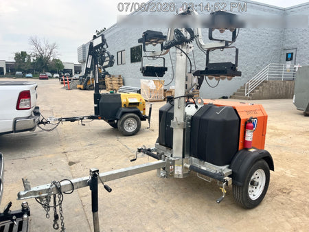 2024 Wanco WLTT-4MM4K Diesel, Deep Sea Controller, Shore Power Plug, Auto Start, (4) 350W LED Floodlights, 4kW Generator, 60 Gal Fuel Tank, 2" Ball, T3