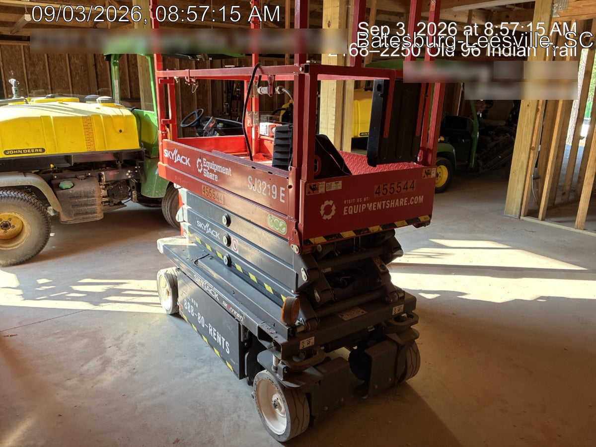 2024 Skyjack SJ3219 Electric Drive, Sld NM Tires, DBcns, RFRails, Power to Platform, T3 + Access Control