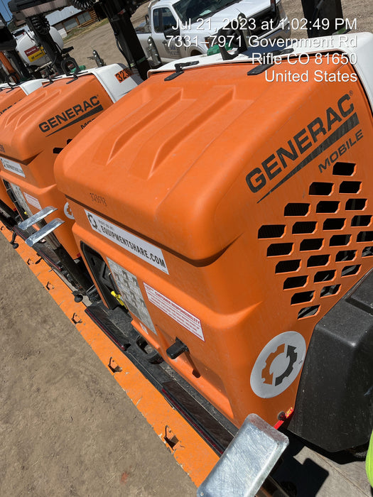 2023 Generac MLT2 Diesel, Flex Switch 120V Input, Powerzone Controller, (4) 320W LED Lights, 4kW Generator, 39.9 Gal Fuel Tank, 2" Ball, T3