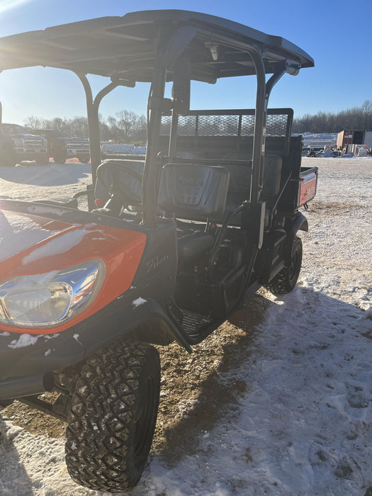 2022 Kubota RTV-X1140W-H Plastic Canopy, Windshield Acrylic Clear, LED Strobe Light, Wire Harness Kit, Back up Alarm