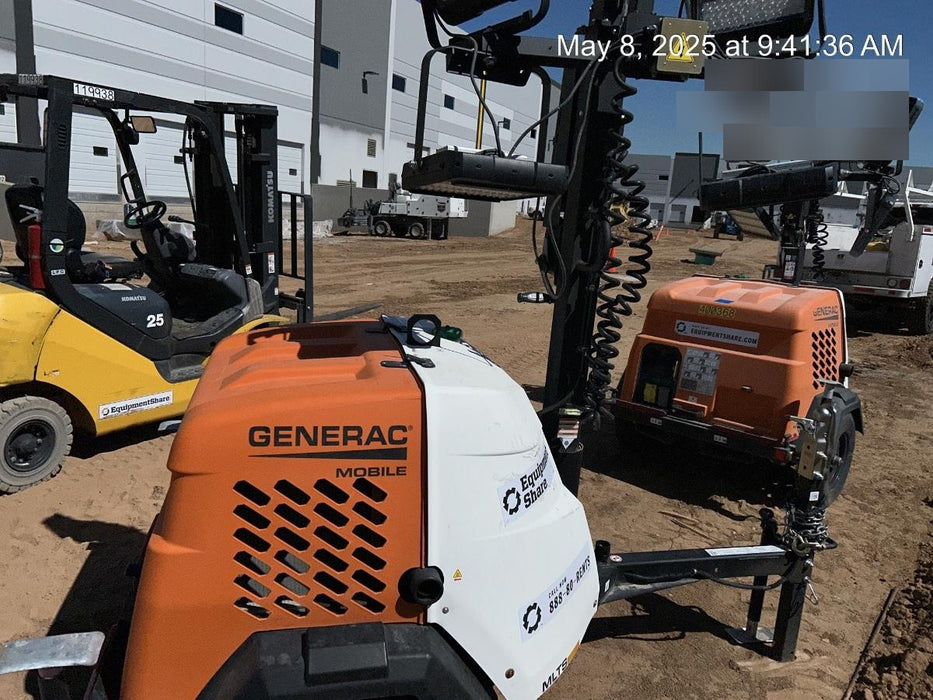 2024 Generac MLT2 Diesel, Flex Switch 120V Input, Powerzone Controller, 
(4) 320W LED Lights, 4kW Generator, 39.9 Gal Fuel Tank, 2" Ball, T3