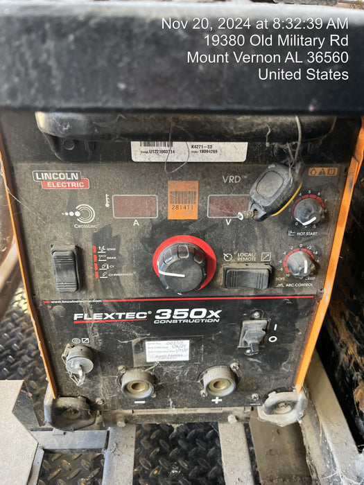 2022 LINCOLN ELECTRIC FLEXTEC 350X