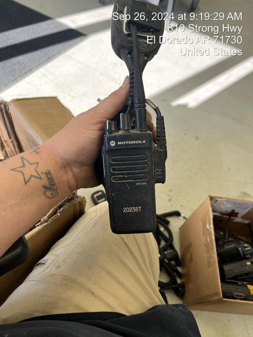 2021 MOTOROLA XPR3300E