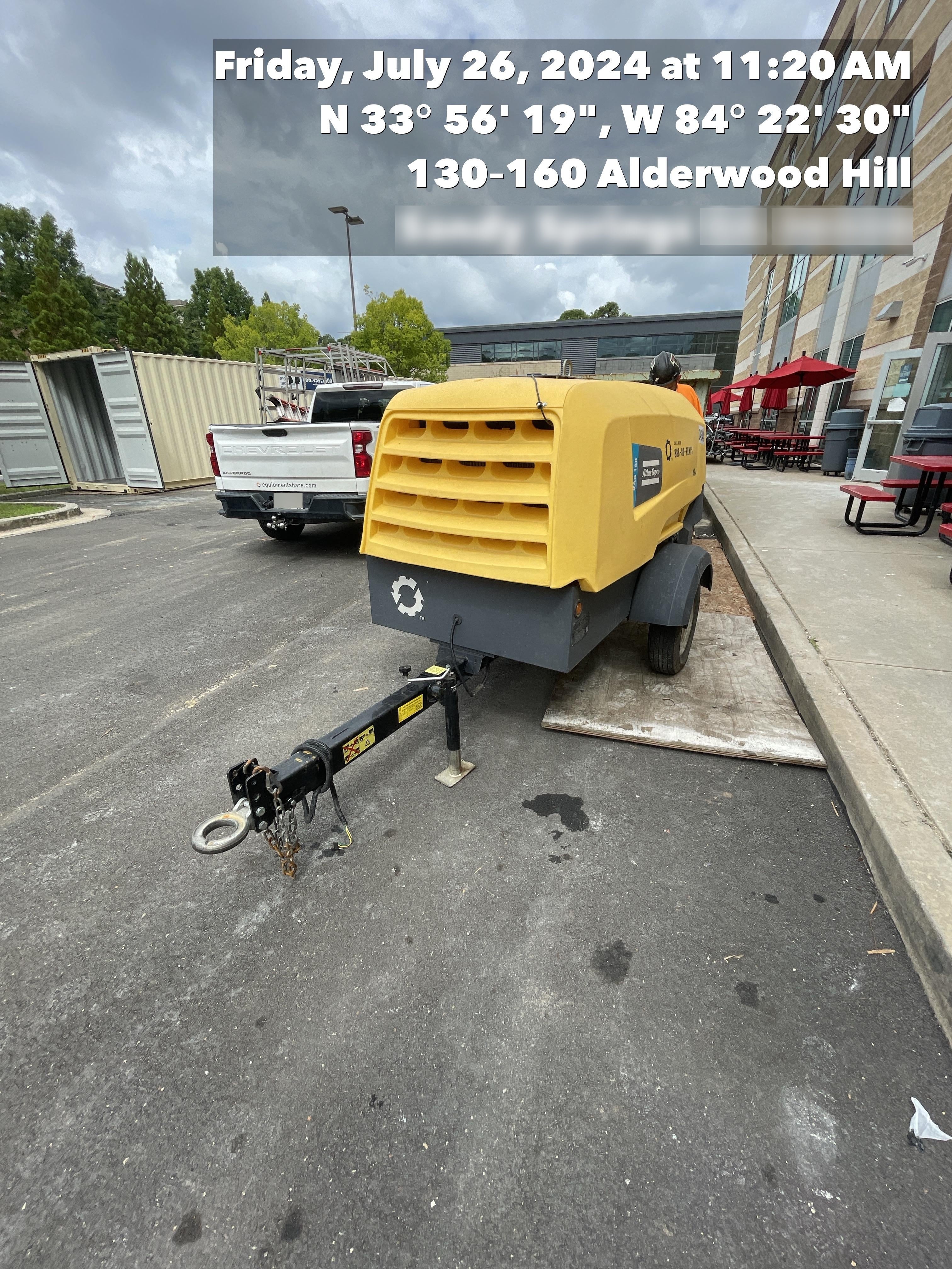 2022 ATLAS COPCO XAS188 CWK
