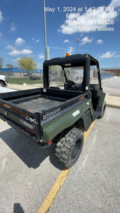 2021 Yanmar YU1000 Canopy, Steel Wheel, Poly WindShield, Beacon, Backup Alarm