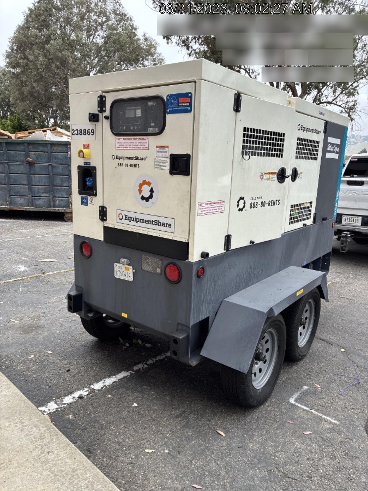 2022 ATLAS COPCO QAS 125