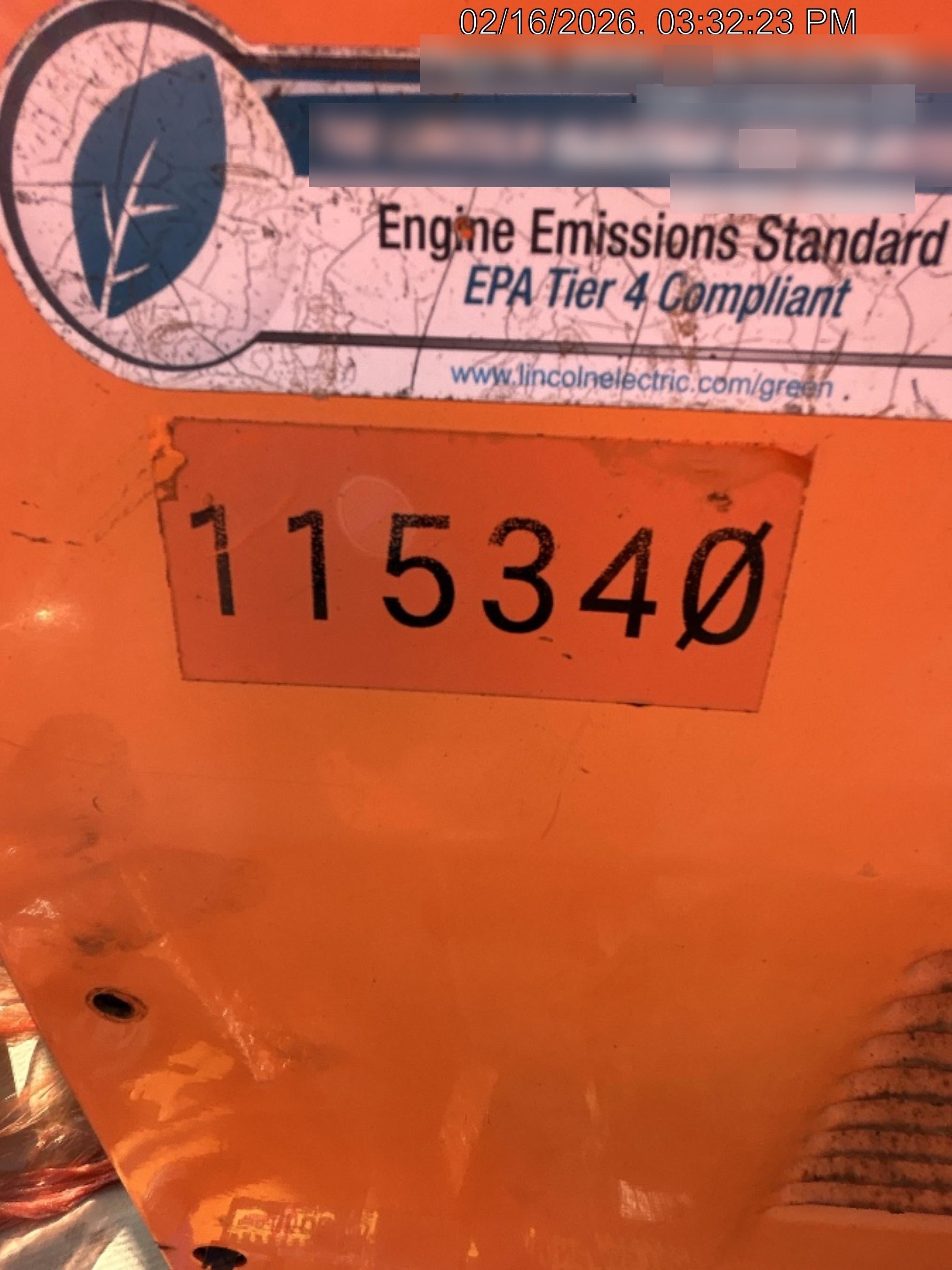 2020 Lincoln Electric Vantage 322 Ready-Pak 3