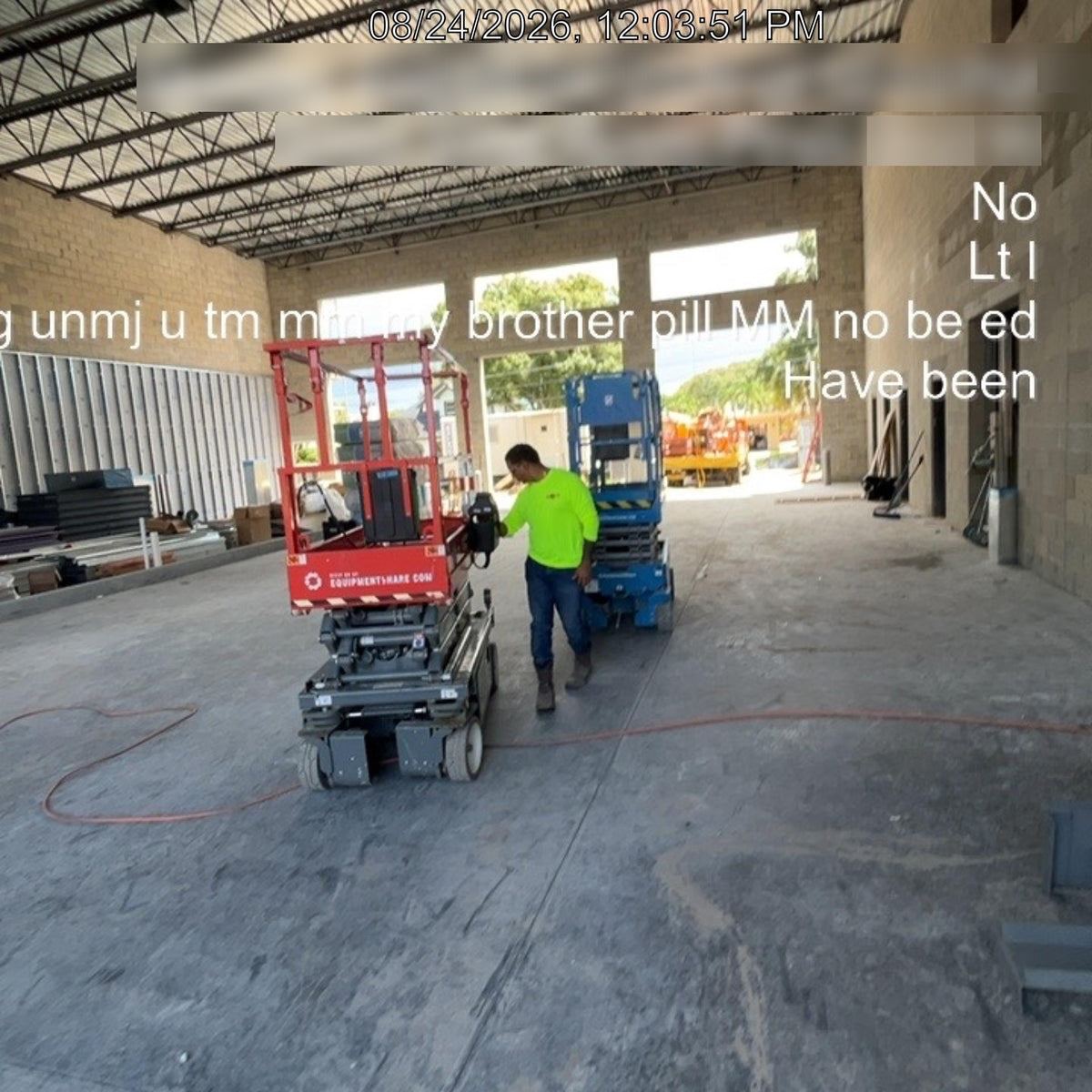 2024 Skyjack SJ3219 Electric Drive, Sld NM Tires, DBcns, RFRails, Power to Platform, T3 + Access Control