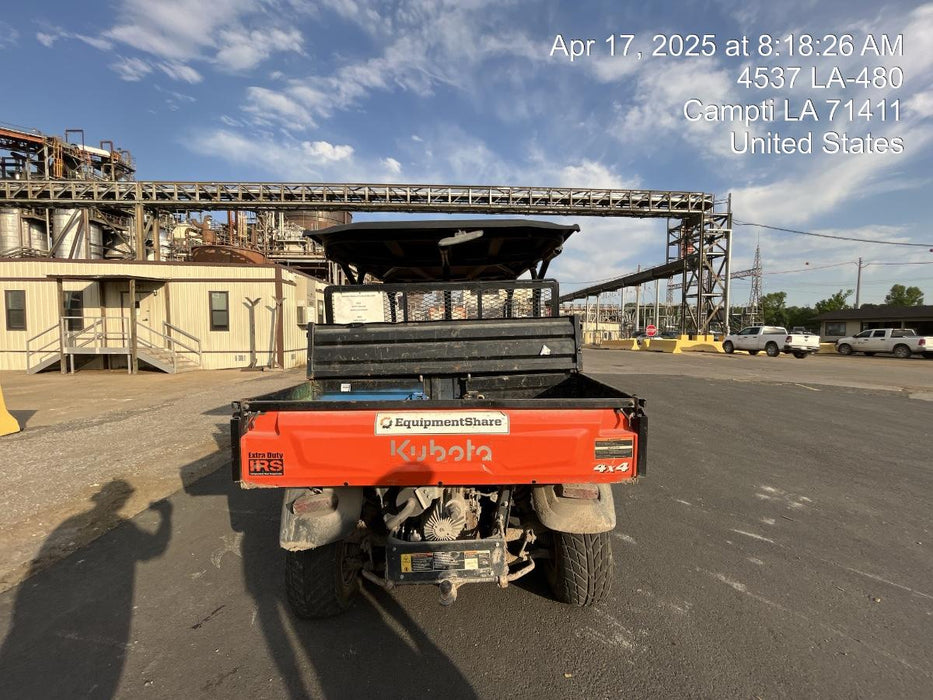 2022 Kubota RTV-X1140W-H Plastic Canopy, Windshield Acrylic Clear, LED Strobe Light, Wire Harness Kit, Back up Alarm