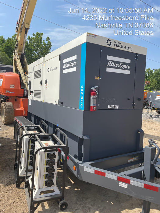 2021 ATLAS COPCO QAS200