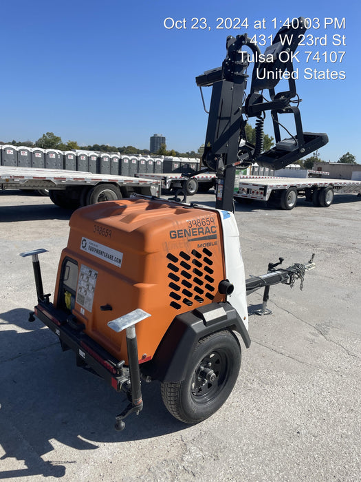 2024 Generac MLT2 Diesel, Flex Switch 120V Input, Powerzone Controller, 
(4) 320W LED Lights, 4kW Generator, 39.9 Gal Fuel Tank, 2" Ball, T3