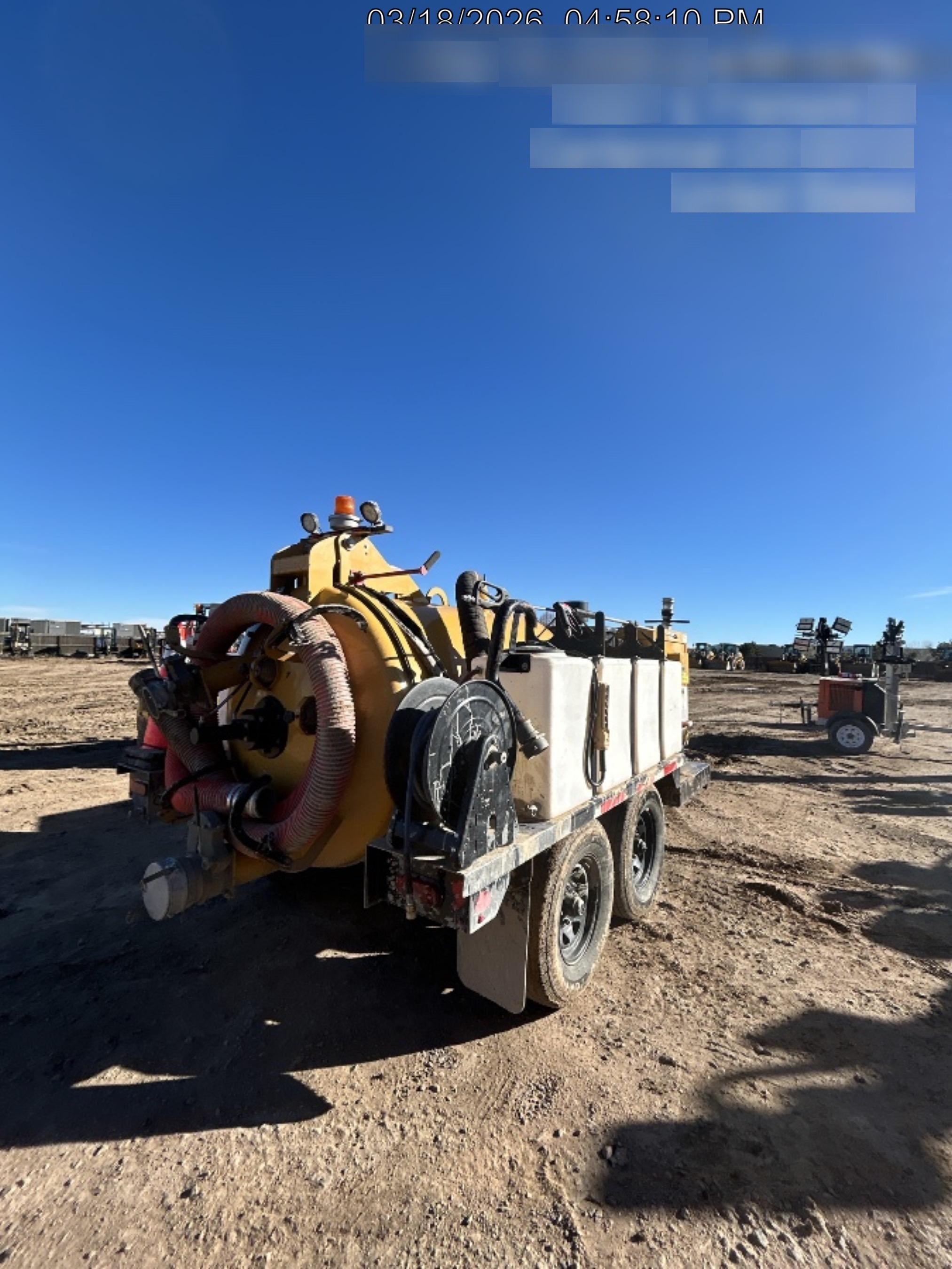 2021 Vac-Tron LP573XDT T4 Koehler Diesel Engine, 500 Gallon Debris Tank, x2 100 Gallon Water Tanks