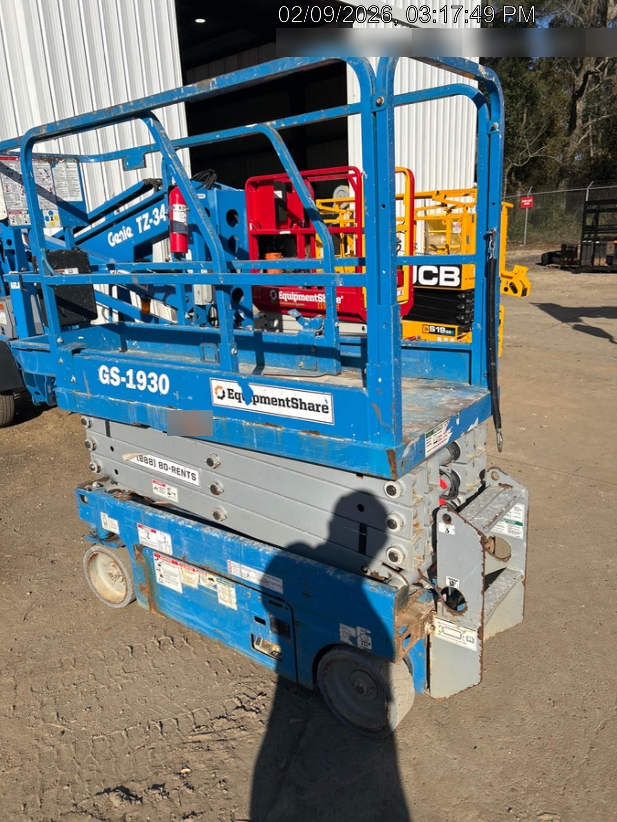 2020 Genie GS-1930 Fixed rails with chain entry gate - Pre A92.20