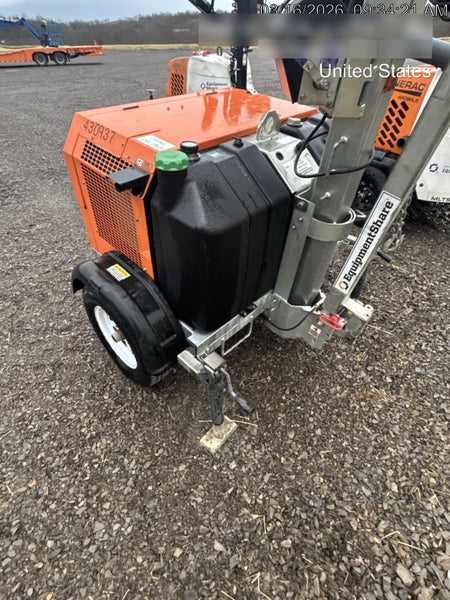 2024 Wanco WLTT-4MM4K Diesel, Deep Sea Controller, Shore Power Plug, Auto Start, (4) 350W LED Floodlights, 4kW Generator, 60 Gal Fuel Tank, 2" Ball, T3
