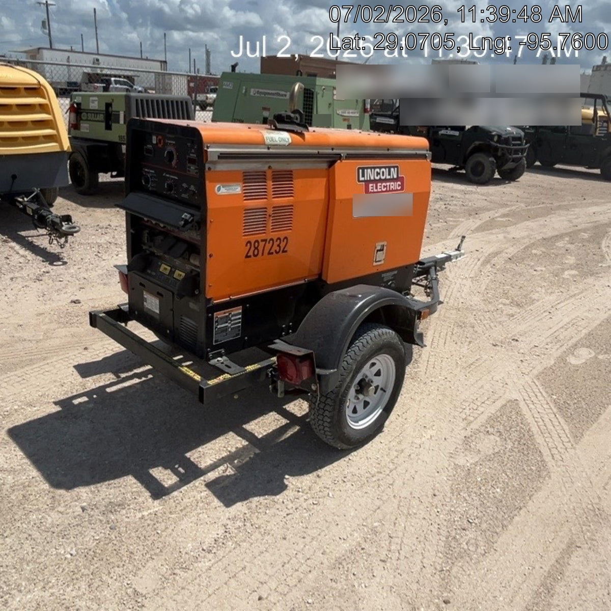 2022 Lincoln Electric LE400 Kubota V1505, Trlr, Cable Rack, Light Kit, ES Decals, T3