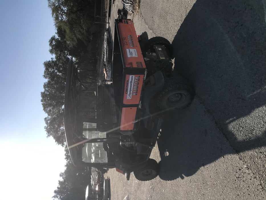 Kubota RTV-X1140W-H 4wd Utility Cart, LED Strobe, Windshield Tempered Glass, Pastic Canopy, Wire Harness Kit, Backup Alarm