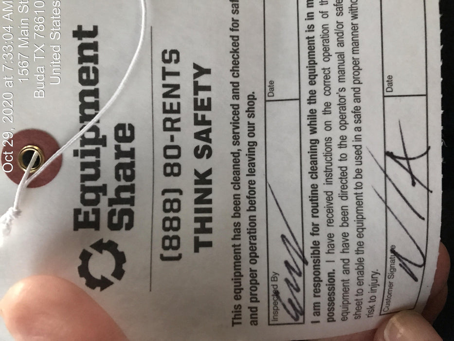 2020 Genie GS-3246 Standard, Folding full height swing gate