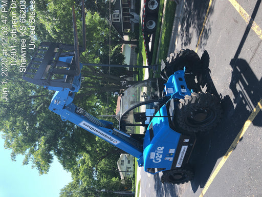 2020 Genie GTH-5519 Cab/Heat/Air, Solid Tires, Work Lights, Beacon, Aux Hydraulics, Back up Alarm