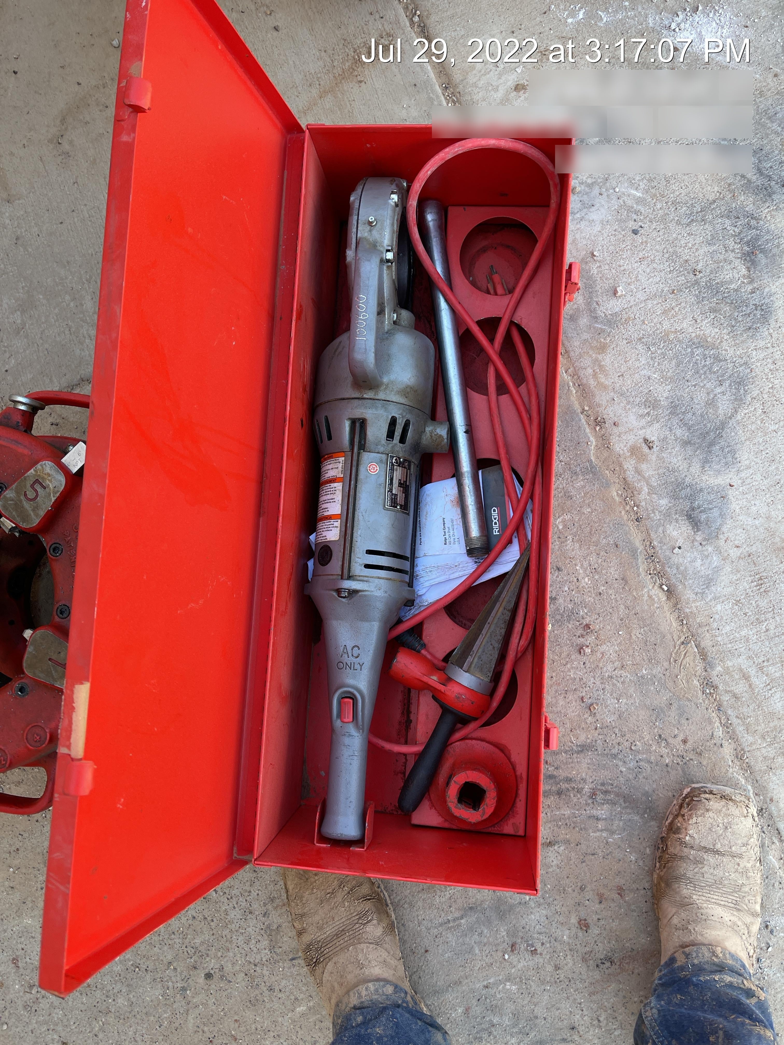 2020 RIDGID 700