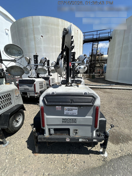 2018 Wacker Neuson LTV6L-MH Wacker Neuson LTV6L Mobile Light Tower w/Fuel Level Sensor Installed