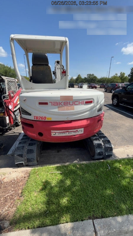 2019 TAKEUCHI TB260