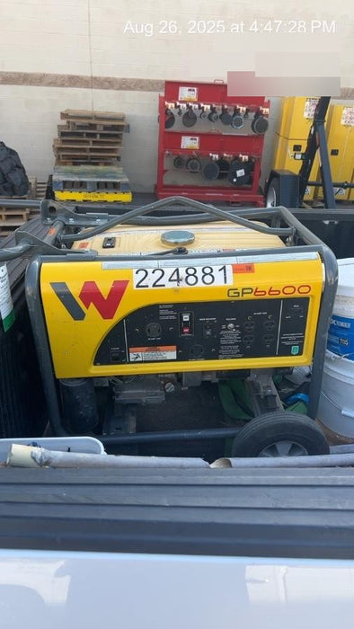 2022 WACKER NEUSON GP6600A