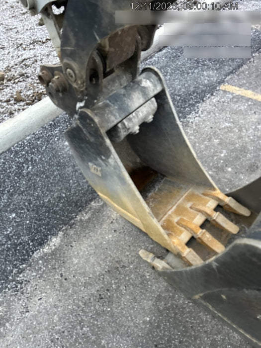 2019 Takeuchi TB290 Cab/Heat/AC Rubber tracks, Dozer blade, Travel alarm, Auxiliary hydraulics w/Manual QC, Hydraulic thumb, 18", 24", and 36" Buckets