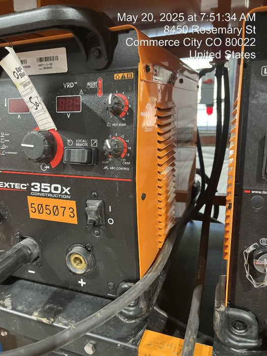 2025 LINCOLN ELECTRIC FLEXTEC 350X