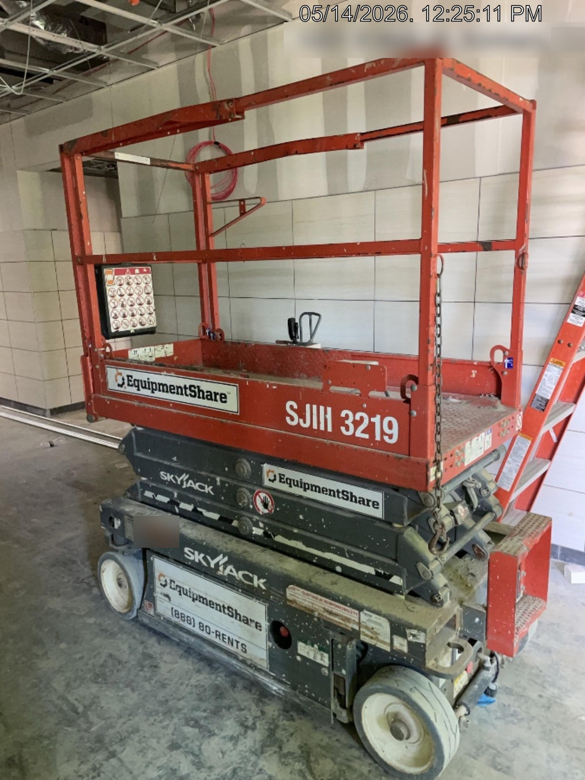2019 Skyjack SJIII-3219 Standard Options