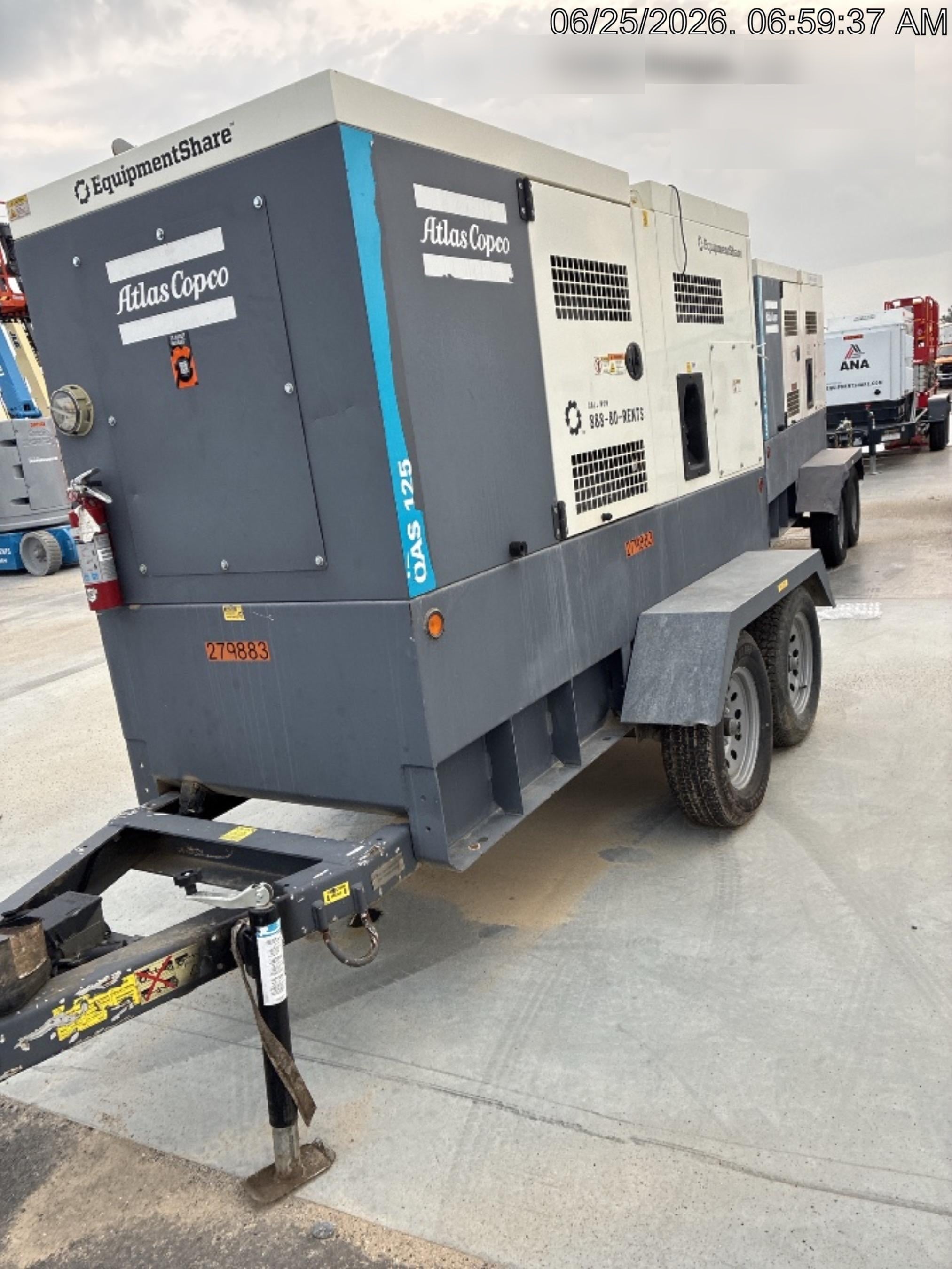 2022 ATLAS COPCO QAS 125