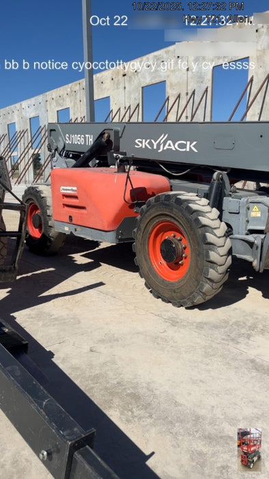 2016 Skyjack SJ1056 TH Skyjack 1056TH