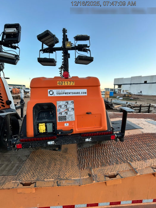 2024 Generac MLT2 Diesel, Flex Switch 120V Input, Powerzone Controller, 
(4) 320W LED Lights, 4kW Generator, 39.9 Gal Fuel Tank, 2" Ball, T3