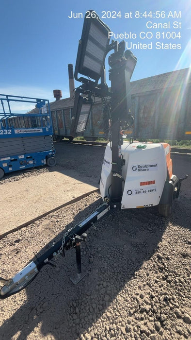 2023 Generac MLT2 Diesel, Flex Switch 120V Input, Powerzone Controller, 
(4) 320W LED Lights, 4kW Generator, 39.9 Gal Fuel Tank, 2" Ball, T3