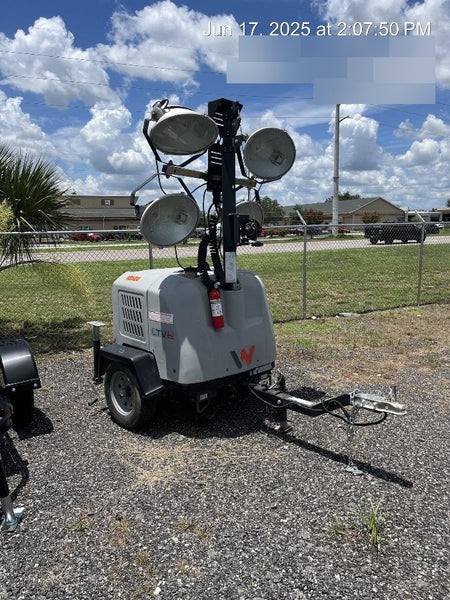 2019 Wacker Neuson LTV6L-MH Wacker Neuson LTV6L Mobile Light Tower w/Fuel Level Sensor Installed