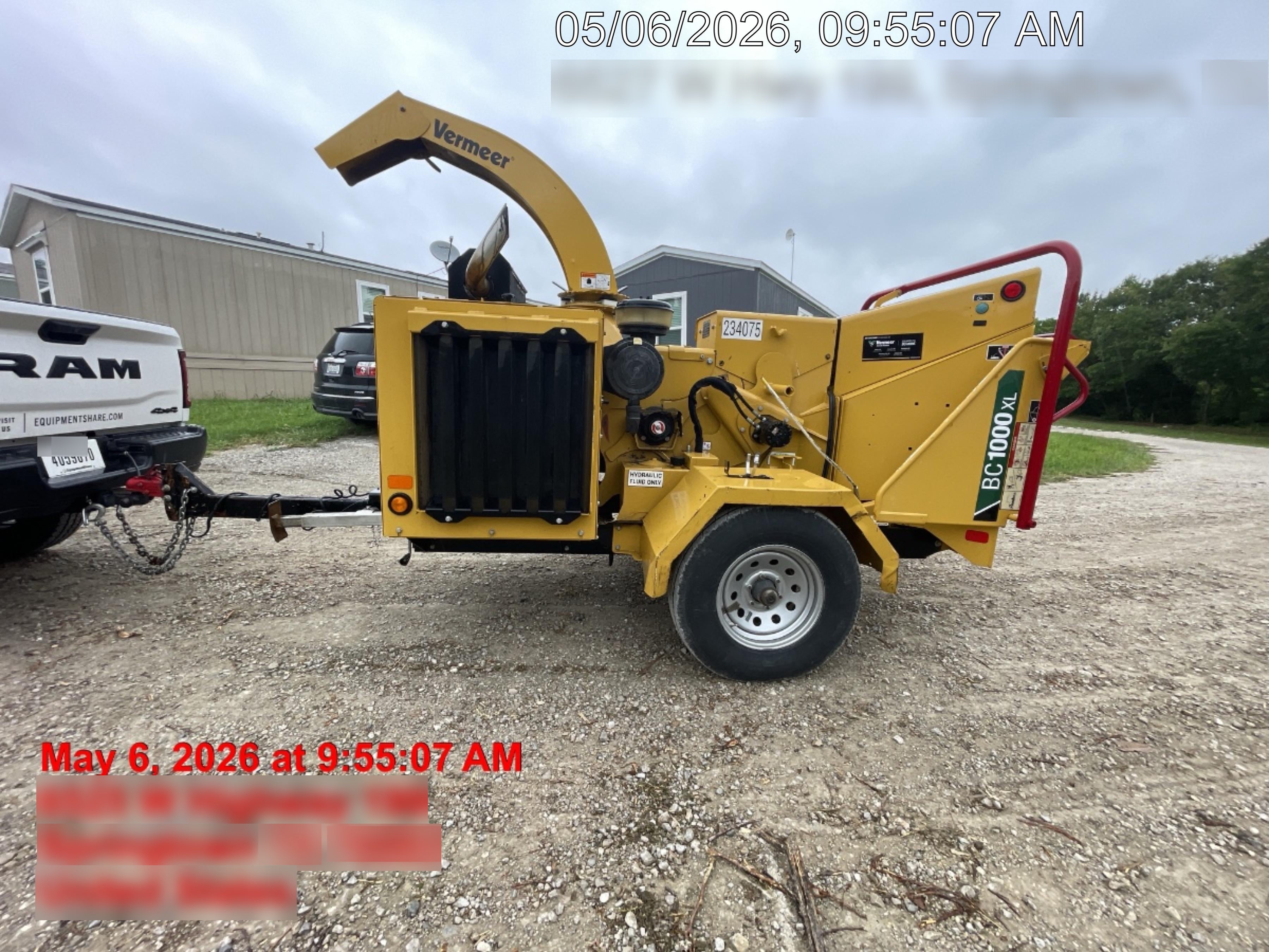 2022 VERMEER BC1000XL Diesel