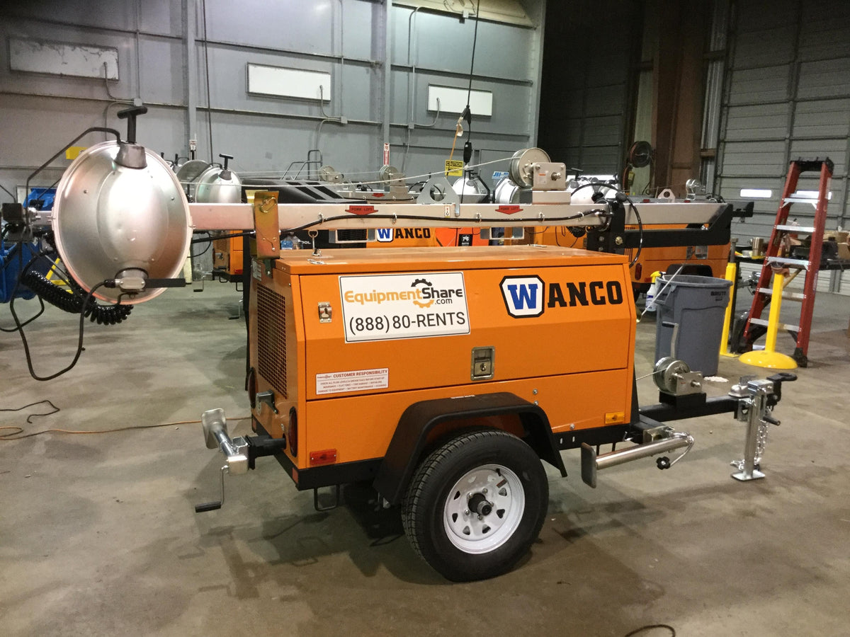 Wanco WLT-4M WANCO WLT-4M 6 kW Towable Light Generator