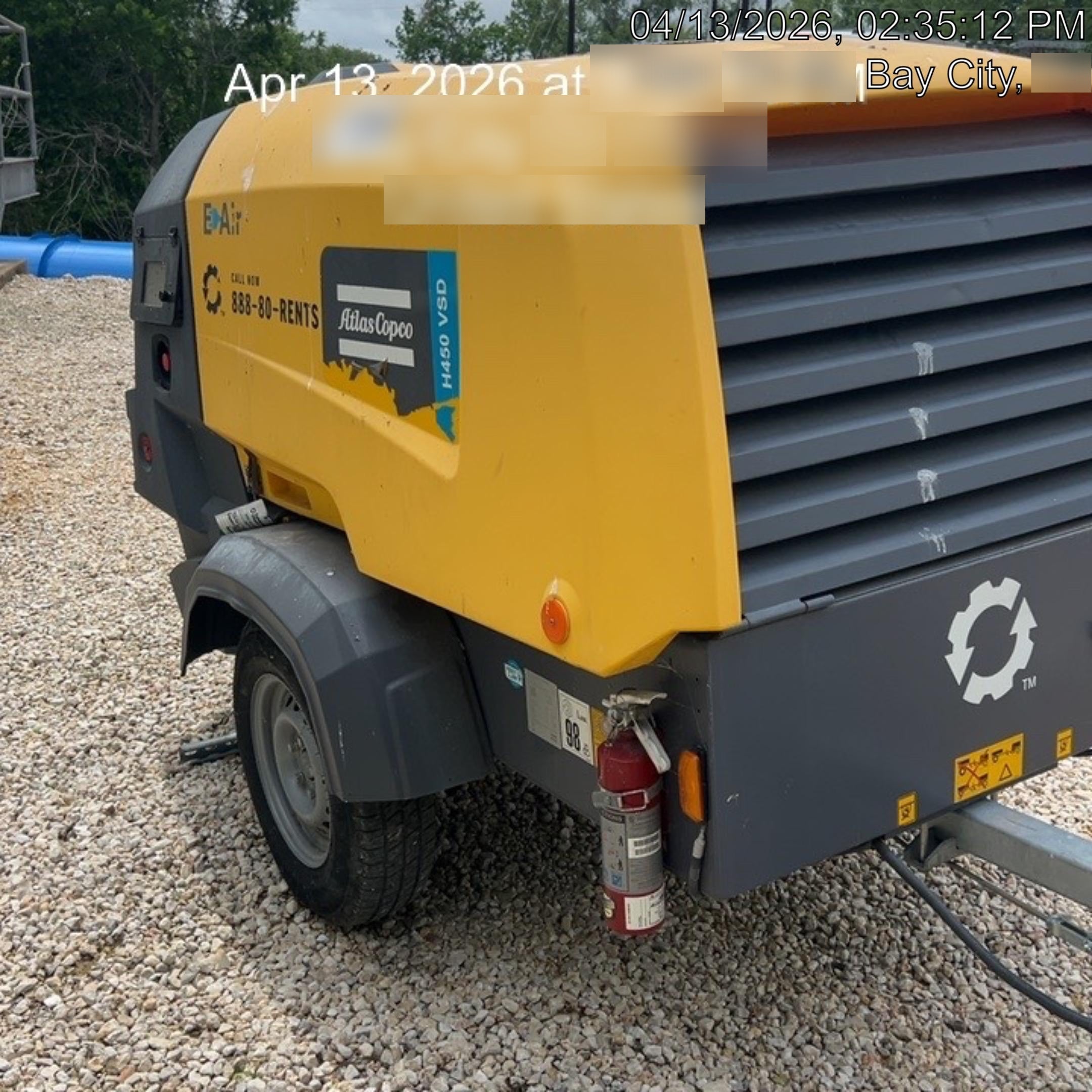 2023 ATLAS COPCO E-AIR H450